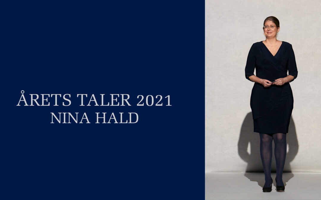 Læs årets tale 2021 holdt af forfatter Nina Hald